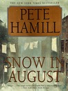 Cover image for Snow in August